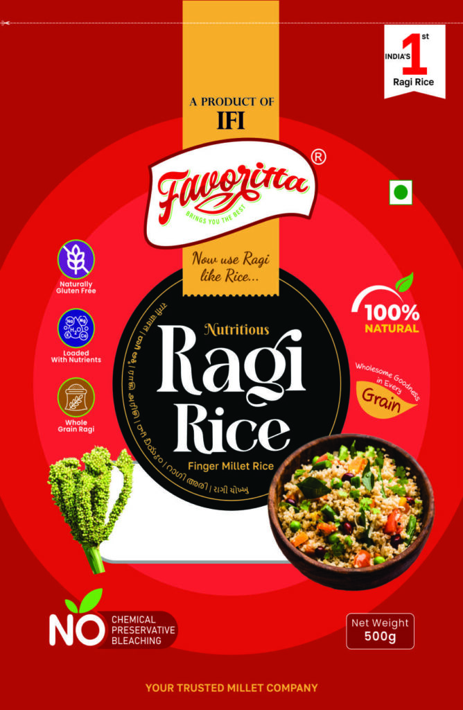 Ragi Rice - Pouch -front